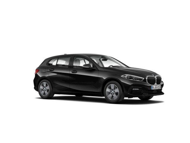 BMW Serie 1 116d color Negro. Año 2019. 85KW(116CV). Diésel. En concesionario GANDIA Automoviles Fersan, S.A. de Valencia