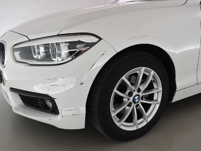 BMW Serie 1 118i color Blanco. Año 2019. 100KW(136CV). Gasolina. En concesionario BYmyCAR Madrid - Alcalá de Madrid