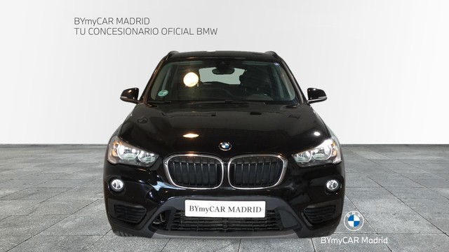 BMW X1 sDrive16d color Negro. Año 2019. 85KW(116CV). Diésel. En concesionario BYmyCAR Madrid - Alcalá de Madrid