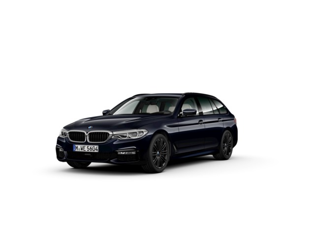 BMW Serie 5 520d Touring color Negro. Año 2018. 140KW(190CV). Diésel. En concesionario Movilnorte El Plantio de Madrid