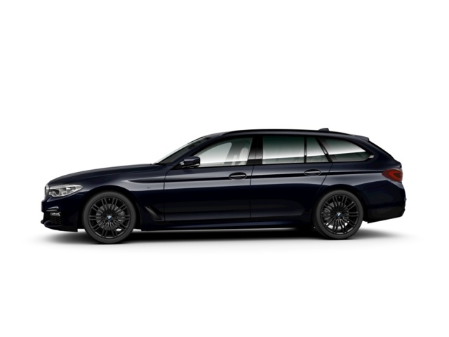 BMW Serie 5 520d Touring color Negro. Año 2018. 140KW(190CV). Diésel. En concesionario Movilnorte El Plantio de Madrid