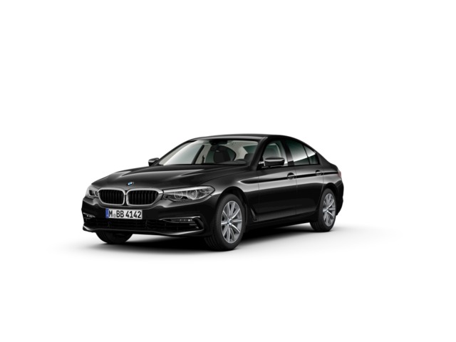 BMW Serie 5 520d color Negro. Año 2020. 140KW(190CV). Diésel. En concesionario Celtamotor Vigo  de Pontevedra