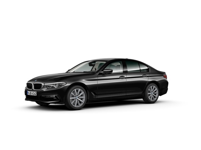 BMW Serie 5 520d color Negro. Año 2020. 140KW(190CV). Diésel. En concesionario Celtamotor Vigo  de Pontevedra