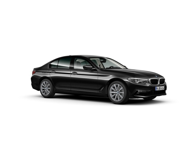 BMW Serie 5 520d color Negro. Año 2020. 140KW(190CV). Diésel. En concesionario Celtamotor Vigo  de Pontevedra