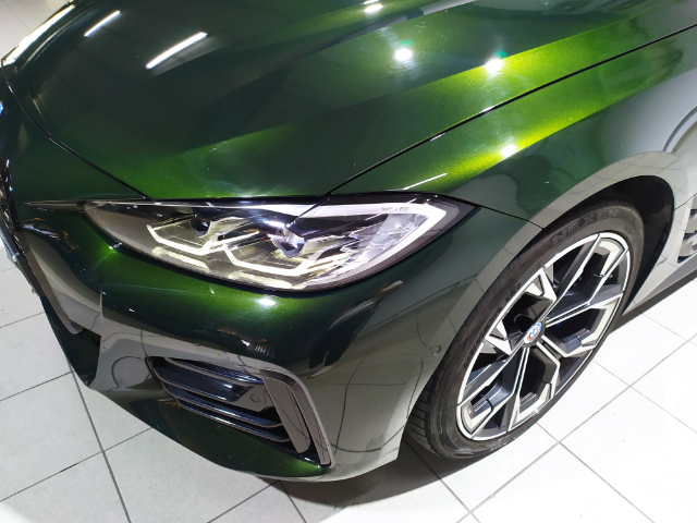 BMW Serie 4 M440i Gran Coupe color Verde. Año 2022. 275KW(374CV). Gasolina. En concesionario Hispamovil Elche de Alicante