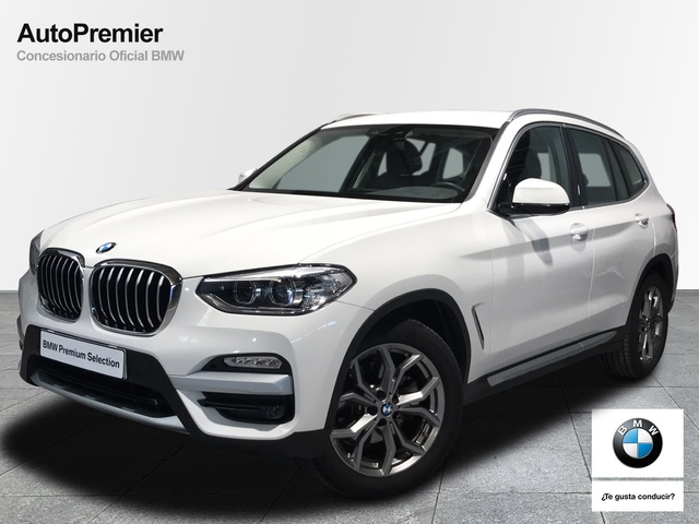 BMW X3 xDrive20d color Blanco. Año 2019. 140KW(190CV). Diésel. En concesionario Auto Premier, S.A. - ALCALÁ DE HENARES de Madrid