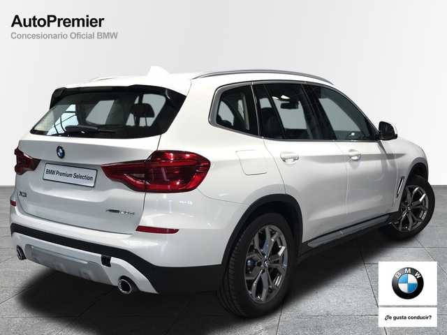 BMW X3 xDrive20d color Blanco. Año 2019. 140KW(190CV). Diésel. En concesionario Auto Premier, S.A. - ALCALÁ DE HENARES de Madrid