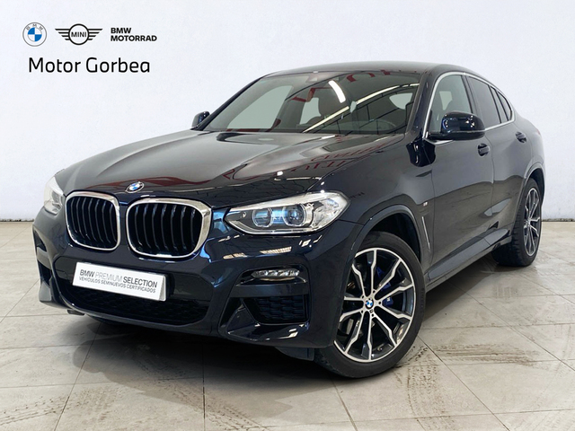 BMW X4 xDrive30d color Negro. Año 2019. 195KW(265CV). Diésel. En concesionario Motor Gorbea de Álava