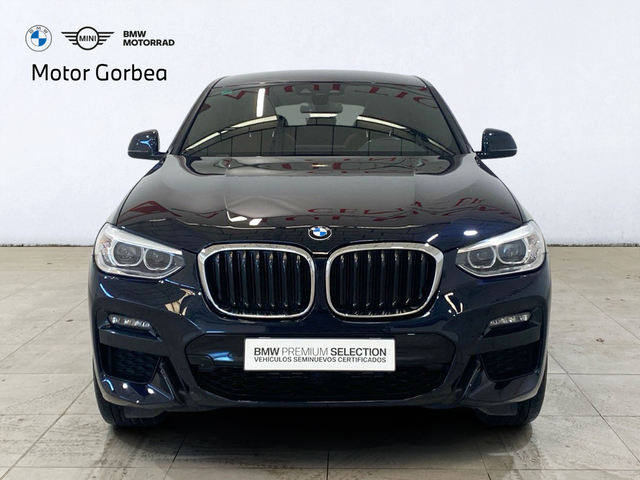 BMW X4 xDrive30d color Negro. Año 2019. 195KW(265CV). Diésel. En concesionario Motor Gorbea de Álava