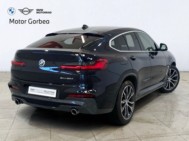 BMW X4 xDrive30d color Negro. Año 2019. 195KW(265CV). Diésel. En concesionario Motor Gorbea de Álava