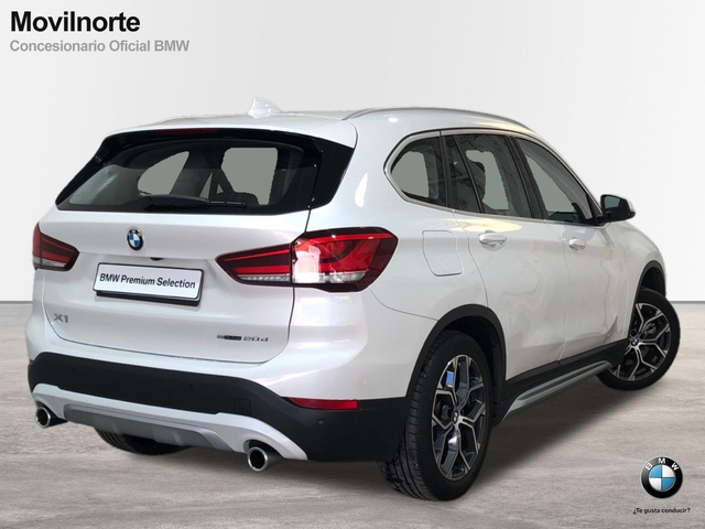 BMW X1 sDrive20d color Blanco. Año 2020. 140KW(190CV). Diésel. En concesionario Movilnorte El Plantio de Madrid