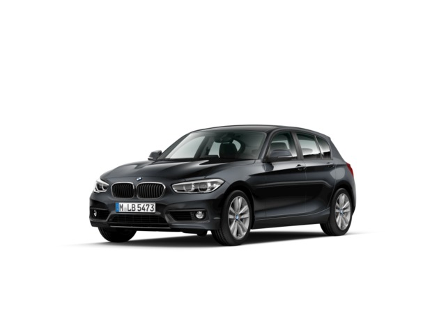 BMW Serie 1 118i color Gris. Año 2018. 100KW(136CV). Gasolina. En concesionario BYmyCAR Madrid - Alcalá de Madrid