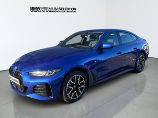 Fotos de BMW i4 eDrive40 color Azul. Año 2023. 250KW(340CV). Eléctrico. En concesionario Automotor Premium Fuengirola - Málaga de Málaga