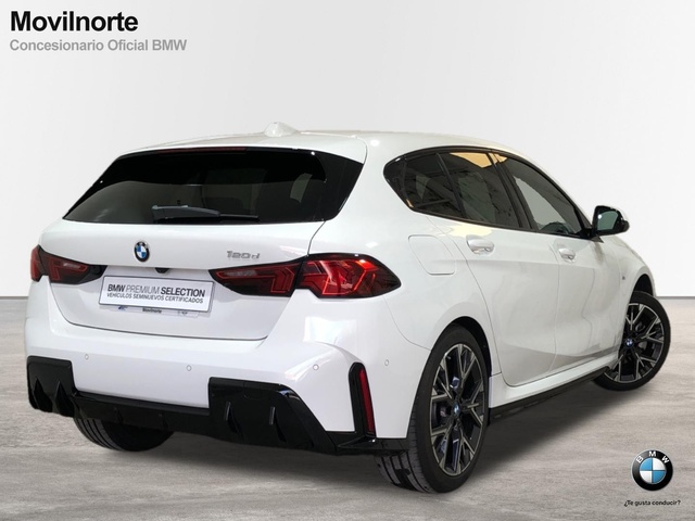 BMW Serie 1 120d color Blanco. Año 2024. 120KW(163CV). Diésel. En concesionario Movilnorte El Plantio de Madrid