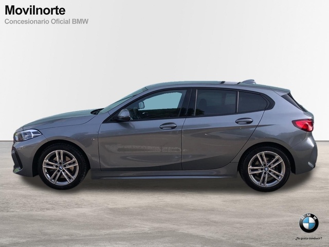 BMW Serie 1 118d color Gris. Año 2023. 110KW(150CV). Diésel. En concesionario Movilnorte El Plantio de Madrid
