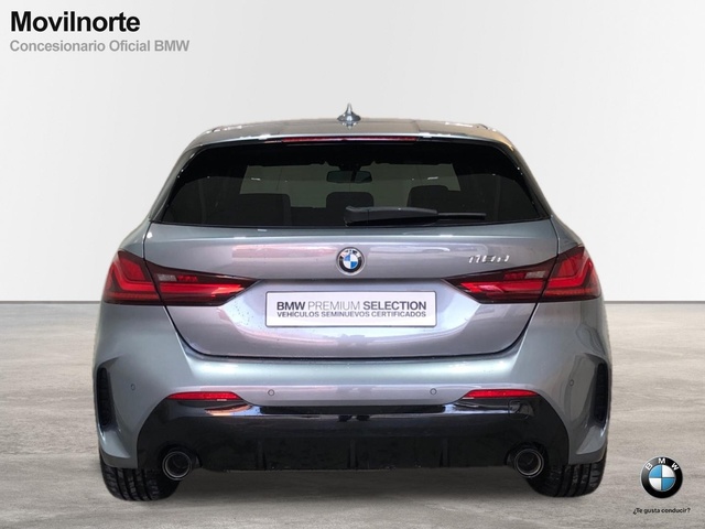 BMW Serie 1 118d color Gris. Año 2023. 110KW(150CV). Diésel. En concesionario Movilnorte El Plantio de Madrid