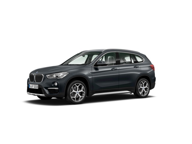 BMW X1 sDrive18d color Gris. Año 2018. 110KW(150CV). Diésel. En concesionario BYmyCAR Madrid - Alcalá de Madrid