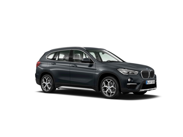 BMW X1 sDrive18d color Gris. Año 2018. 110KW(150CV). Diésel. En concesionario BYmyCAR Madrid - Alcalá de Madrid