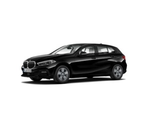 Fotos de BMW Serie 1 118d color Negro. Año 2021. 110KW(150CV). Diésel. En concesionario Momentum S.A. de Madrid