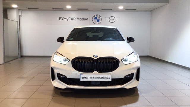 BMW Serie 1 118d color Blanco. Año 2020. 110KW(150CV). Diésel. En concesionario BYmyCAR Madrid - Alcalá de Madrid