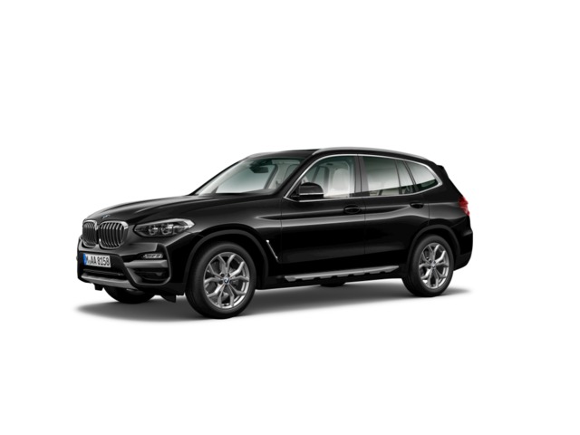 BMW X3 xDrive20d color Negro. Año 2021. 140KW(190CV). Diésel. En concesionario Caetano Cuzco, Alcalá de Madrid