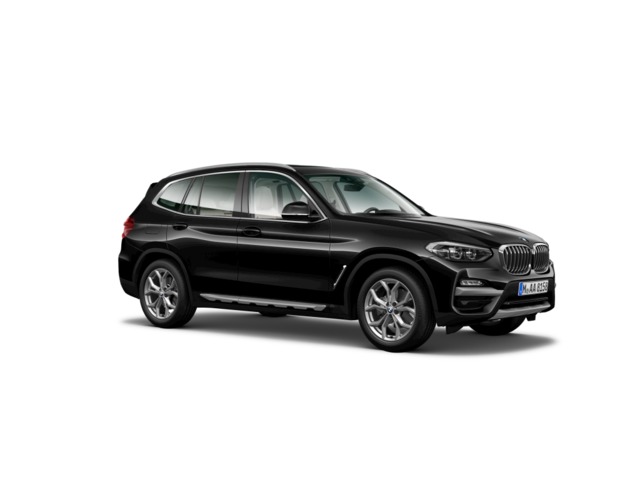 BMW X3 xDrive20d color Negro. Año 2021. 140KW(190CV). Diésel. En concesionario Caetano Cuzco, Alcalá de Madrid