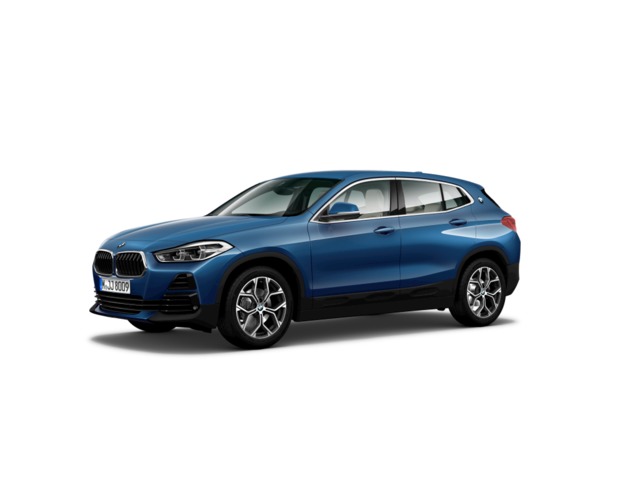 BMW X2 sDrive18d color Azul. Año 2021. 110KW(150CV). Diésel. En concesionario Automotor Premium Velázquez - Málaga de Málaga