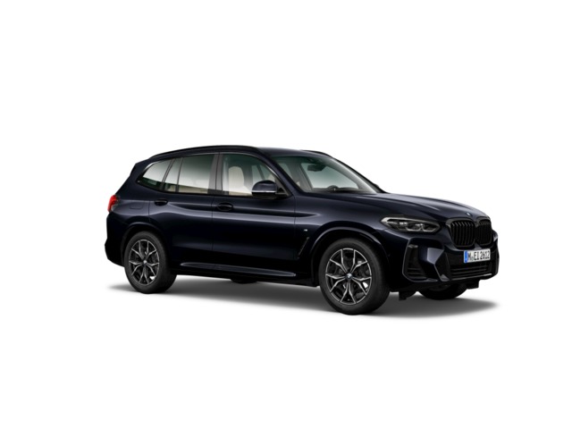 BMW X3 xDrive20d color Negro. Año 2021. 140KW(190CV). Diésel. En concesionario Vehinter Alcorcón de Madrid