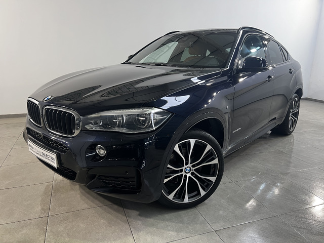 BMW X6 xDrive30d color Negro. Año 2018. 190KW(258CV). Diésel. En concesionario Movitransa Cars Jerez de Cádiz