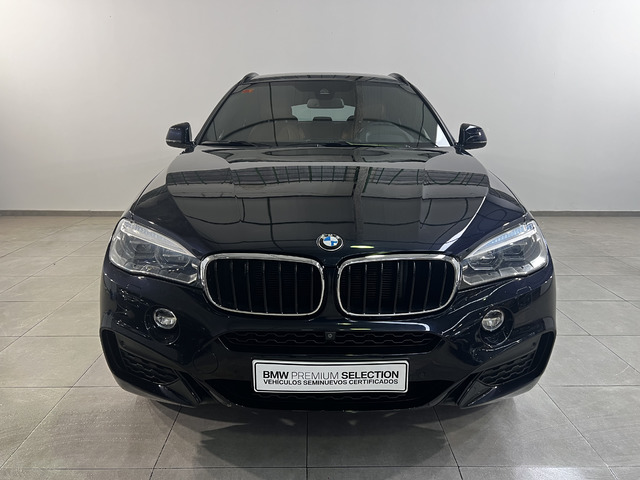 BMW X6 xDrive30d color Negro. Año 2018. 190KW(258CV). Diésel. En concesionario Movitransa Cars Jerez de Cádiz