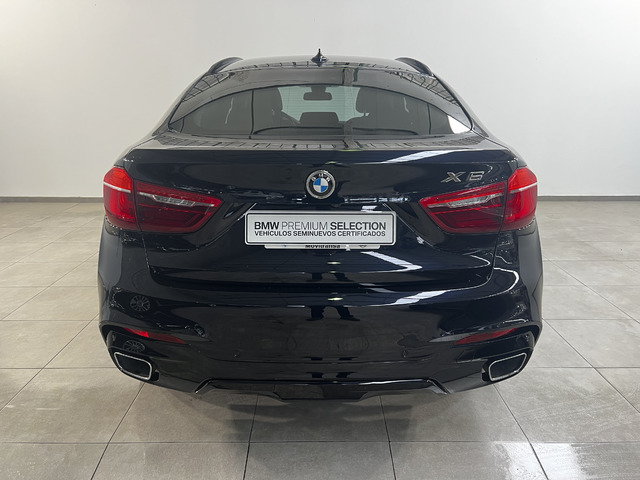 BMW X6 xDrive30d color Negro. Año 2018. 190KW(258CV). Diésel. En concesionario Movitransa Cars Jerez de Cádiz