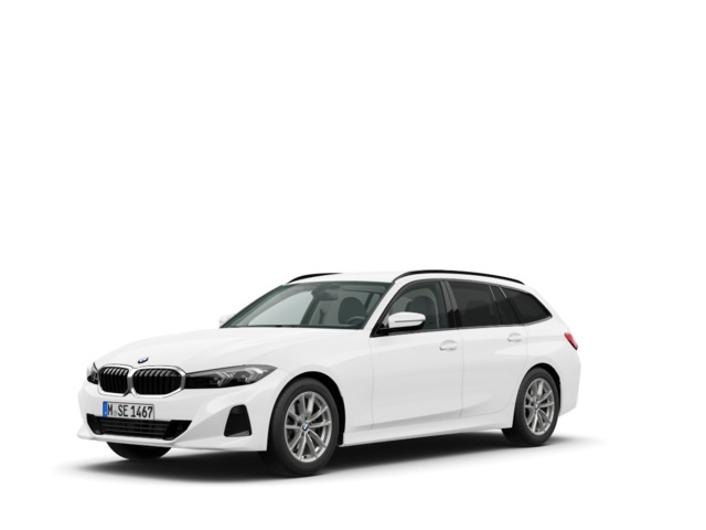 BMW Serie 3 320d Touring color Blanco. Año 2023. 140KW(190CV). Diésel. En concesionario Maberauto de Castellón