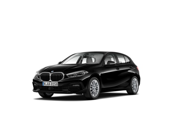 BMW Serie 1 116d color Negro. Año 2020. 85KW(116CV). Diésel. En concesionario BYmyCAR Madrid - Alcalá de Madrid