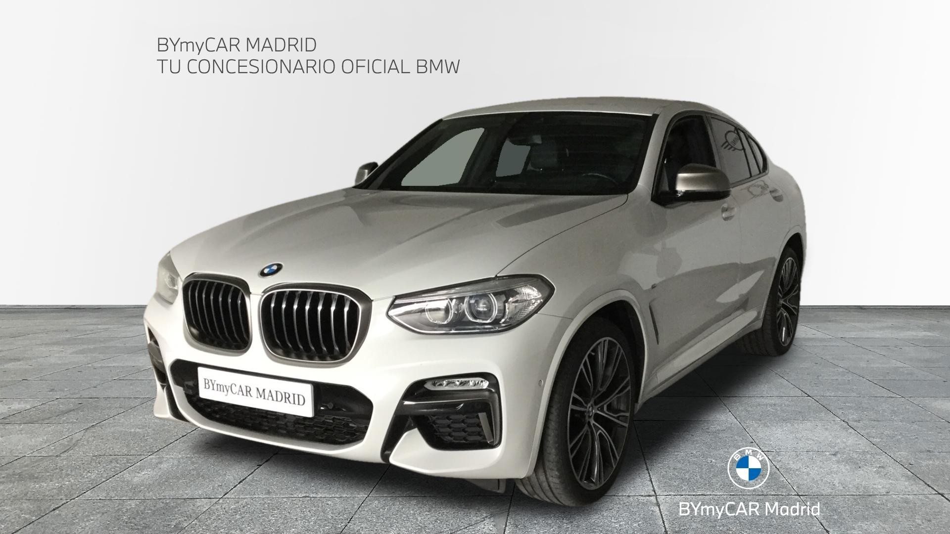 BMW X4 M40d color Blanco. Año 2019. 240KW(326CV). Diésel. En concesionario BYmyCAR Madrid - Alcalá de Madrid