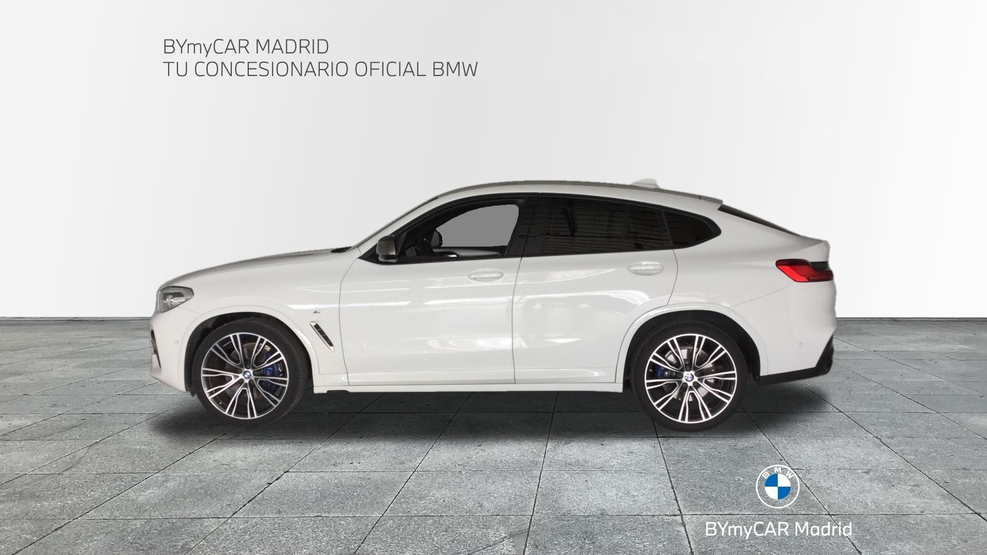 BMW X4 M40d color Blanco. Año 2019. 240KW(326CV). Diésel. En concesionario BYmyCAR Madrid - Alcalá de Madrid