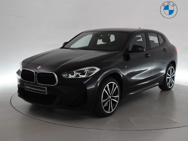 BMW X2 xDrive25e color Negro. Año 2021. 162KW(220CV). Híbrido Electro/Gasolina. En concesionario BYmyCAR Madrid - Alcalá de Madrid