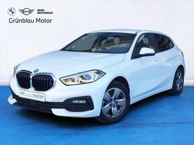 BMW Serie 1 118i color Blanco. Año 2021. 103KW(140CV). Gasolina. En concesionario Grünblau Motor (Bmw y Mini) de Cantabria