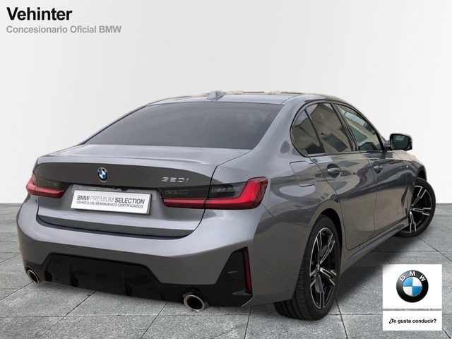 BMW Serie 3 320i color Gris. Año 2024. 135KW(184CV). Gasolina. En concesionario Vehinter Getafe de Madrid