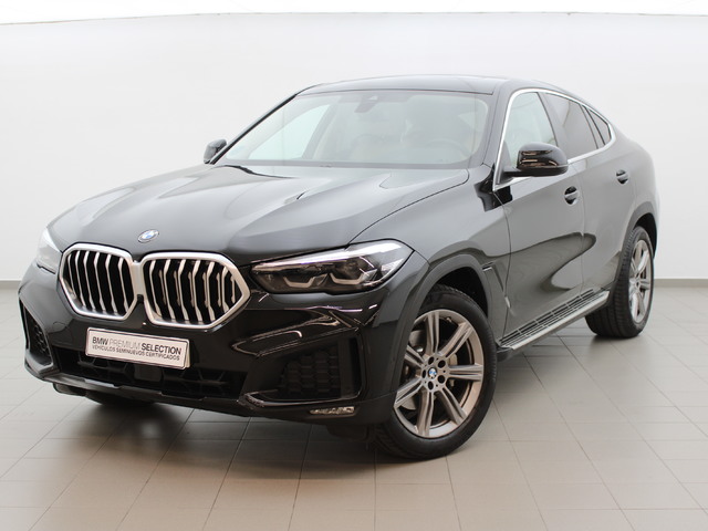 BMW X6 xDrive30d color Negro. Año 2020. 195KW(265CV). Diésel. En concesionario Augusta Aragon S.A. de Zaragoza