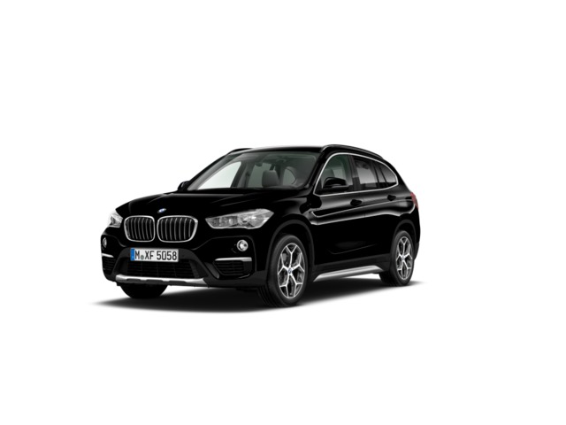 BMW X1 sDrive18d color Negro. Año 2019. 110KW(150CV). Diésel. En concesionario Lurauto Gipuzkoa de Guipuzcoa