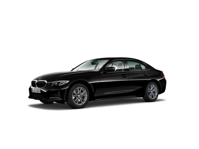 BMW Serie 3 318d color Negro. Año 2019. 110KW(150CV). Diésel. En concesionario Fuenteolid de Valladolid