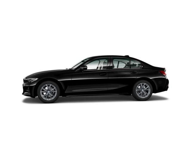 BMW Serie 3 318d color Negro. Año 2019. 110KW(150CV). Diésel. En concesionario Fuenteolid de Valladolid