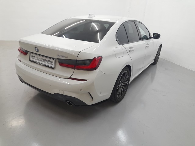 BMW Serie 3 318d color Blanco. Año 2019. 110KW(150CV). Diésel. En concesionario Cabrero Motorsport de Huesca