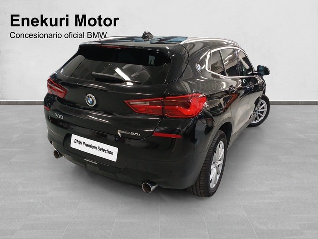 BMW X2 sDrive20i color Negro. Año 2018. 141KW(192CV). Gasolina. En concesionario Enekuri Motor de Vizcaya