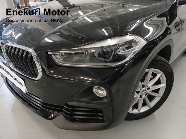 BMW X2 sDrive20i color Negro. Año 2018. 141KW(192CV). Gasolina. En concesionario Enekuri Motor de Vizcaya