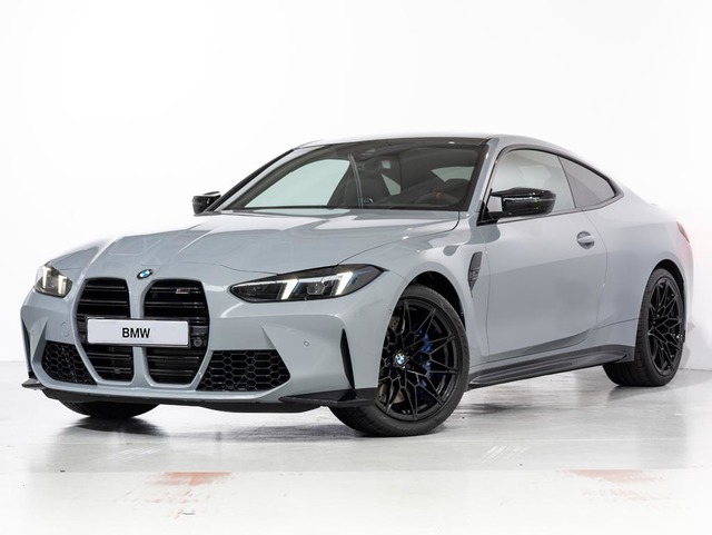 BMW M M4 Coupe color Gris. Año 2024. 390KW(530CV). Gasolina. En concesionario Oliva Motor Girona de Girona