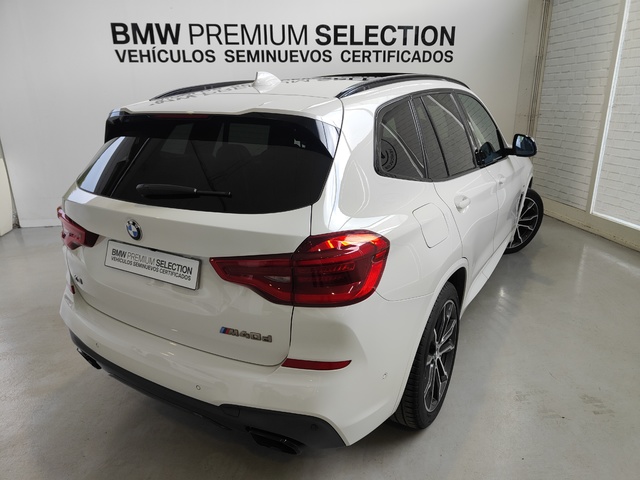 BMW X3 M40d color Blanco. Año 2020. 240KW(326CV). Diésel. En concesionario Lurauto - Gipuzkoa de Guipuzcoa