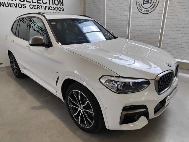 BMW X3 M40d color Blanco. Año 2020. 240KW(326CV). Diésel. En concesionario Lurauto - Gipuzkoa de Guipuzcoa
