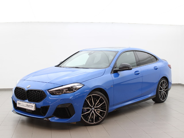 BMW Serie 2 M235i Gran Coupe color Azul. Año 2021. 225KW(306CV). Gasolina. En concesionario Augusta Aragon S.A. de Zaragoza