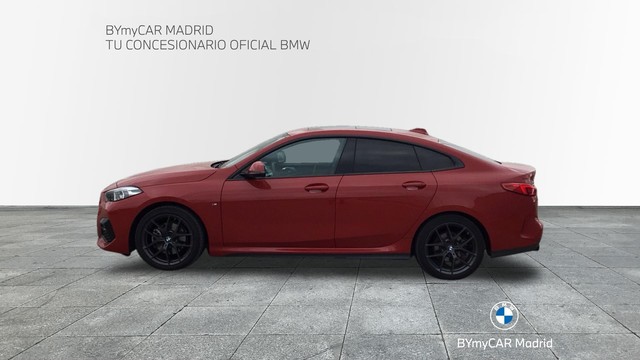 BMW Serie 2 218d Gran Coupe color Rojo. Año 2021. 110KW(150CV). Diésel. En concesionario BYmyCAR Madrid - Alcalá de Madrid